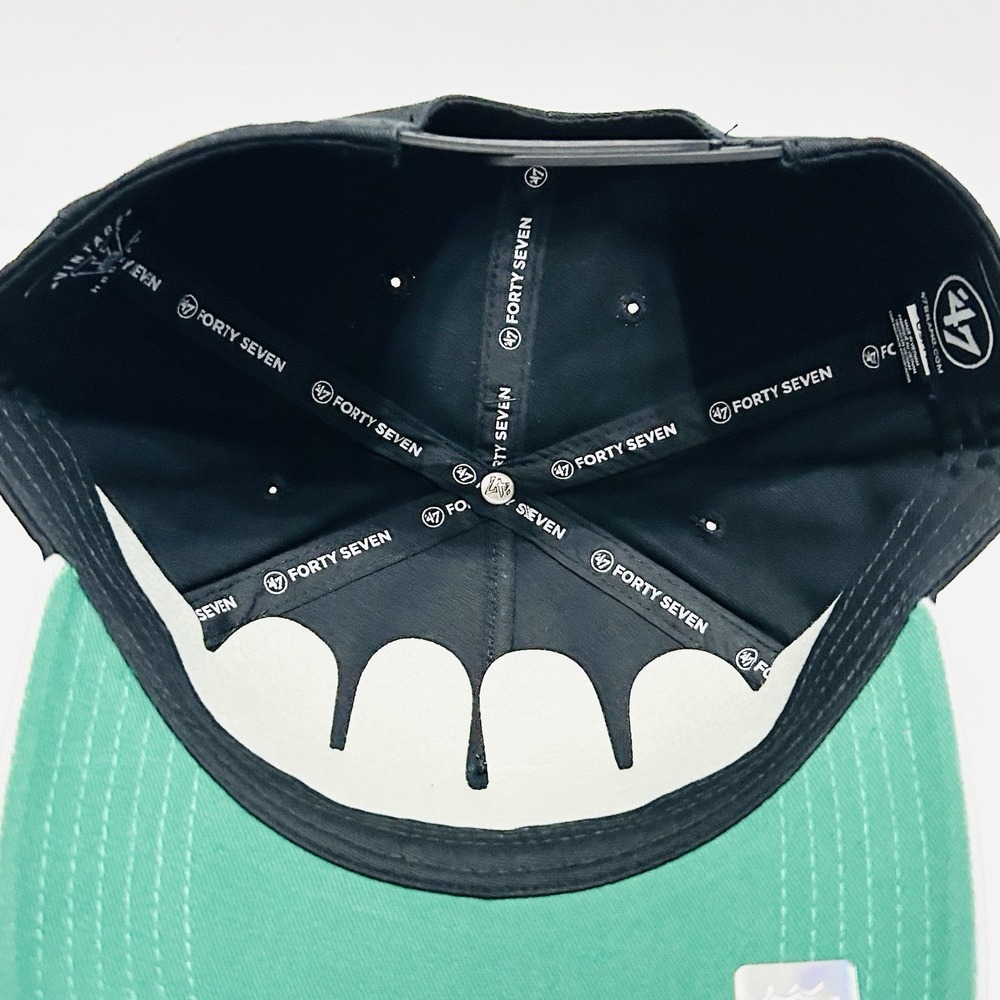'47 Brand Los Angeles Kings Vintage Atkin A-Frame Hitch Hat Cap Adjustable Black - Picture 5 of 5